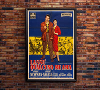 Somebody Up There Likes Me 1956 - Paul Newman - Italy - Classic Movie Poster