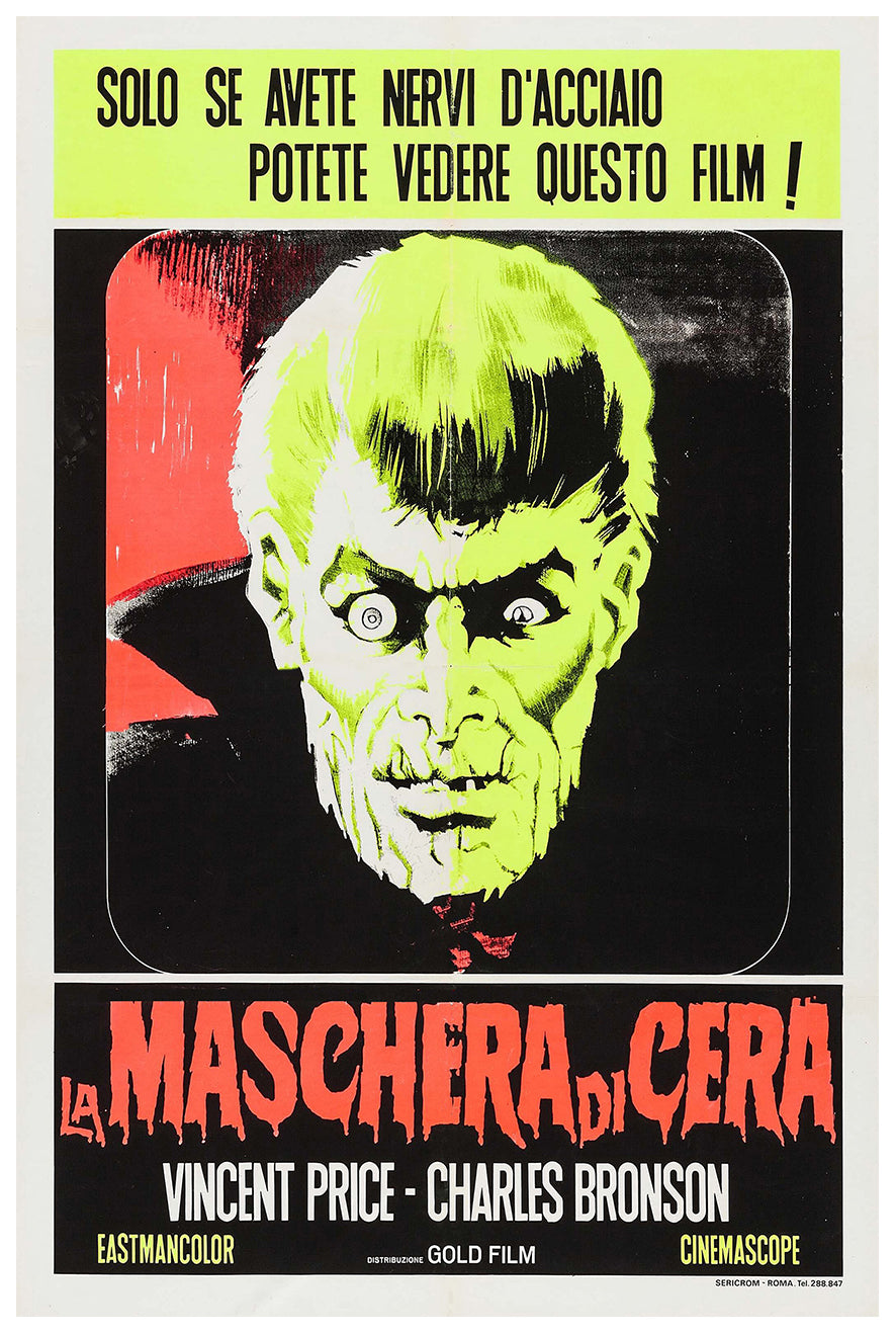 House of Wax 1953 - Italy - v2 - Classic Movie Poster