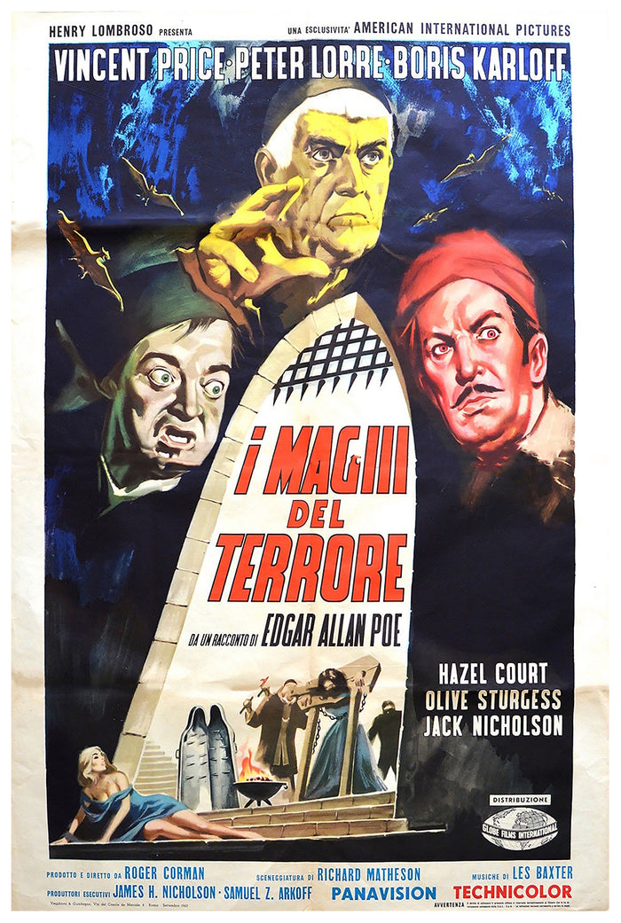 The Raven 1963 - Italy - v1 - Classic Movie Poster