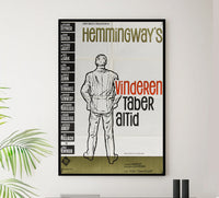 Hemingway's Adventures of a Young Man 1962 - Paul Newman - Denmark - Classic Movie Poster