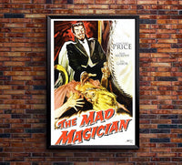 The Mad Magician 1954 - Germany - v1 - Classic Movie Poster