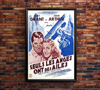 Only Angels Have Wings 1939 - Rita Hayworth - France - Classic Movie Poster