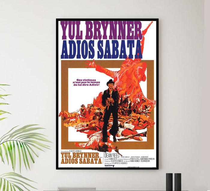 Indio Black, sai che ti dico Sei un gran figlio di...mo... 1970 - France - v1 - Classsic Movie Poster