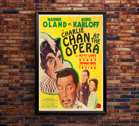 Charlie Chan at the Opera 1936 - US - v3 - Classic Movie Poster
