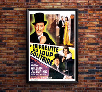 The Lone Wolf Spy Hunt 1939 - Rita Hayworth - Belgium - Classic Movie Poster