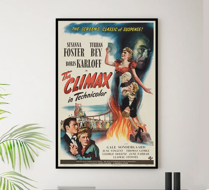 The Climax 1944 - US - v1 - Classic Movie Poster