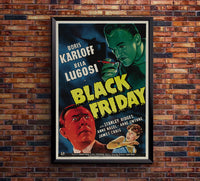 Black Friday 1940 - US - v1 - Classic Movie Poster