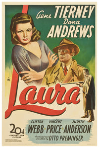 Laura 1944 - US - v1 - Classic Movie Poster