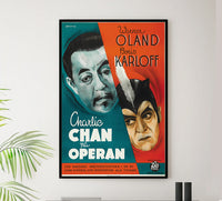 Charlie Chan at the Opera 1936 - Sweden - v1 - Classic Movie Poster