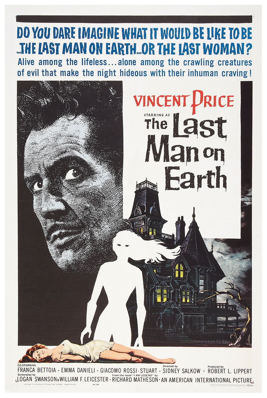 The Last Man on Earth 1964 - US - v1 - Classic Movie Poster