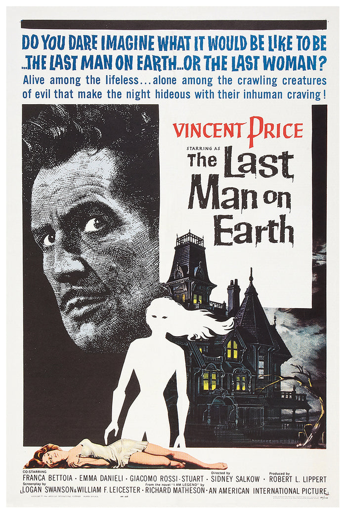 The Last Man on Earth 1964 - US - v1 - Classic Movie Poster