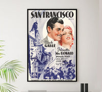 San Francisco 1936 - Sweden - v1 - Classic Movie Poster