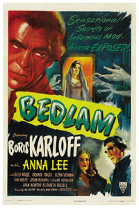 Bedlam 1946 - US - v1 - Classic Movie Poster