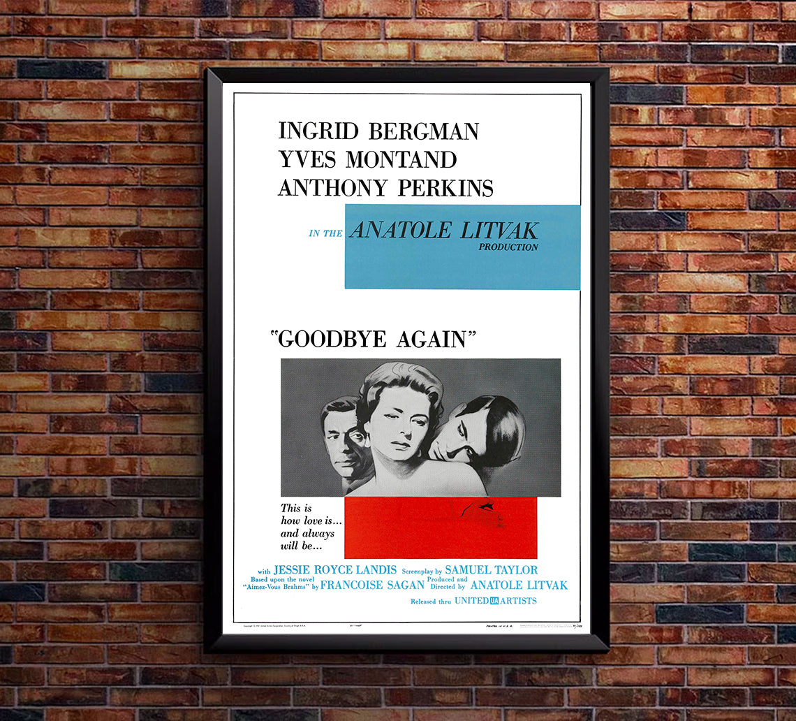 Goodbye Again 1961 - US - v1 - Classsic Movie Poster