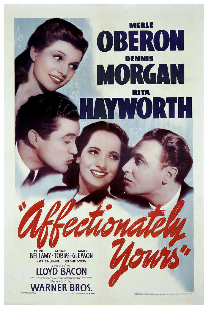 Affectionately Yours 1941 - Rita Hayworth - US - Classic Movie Poster