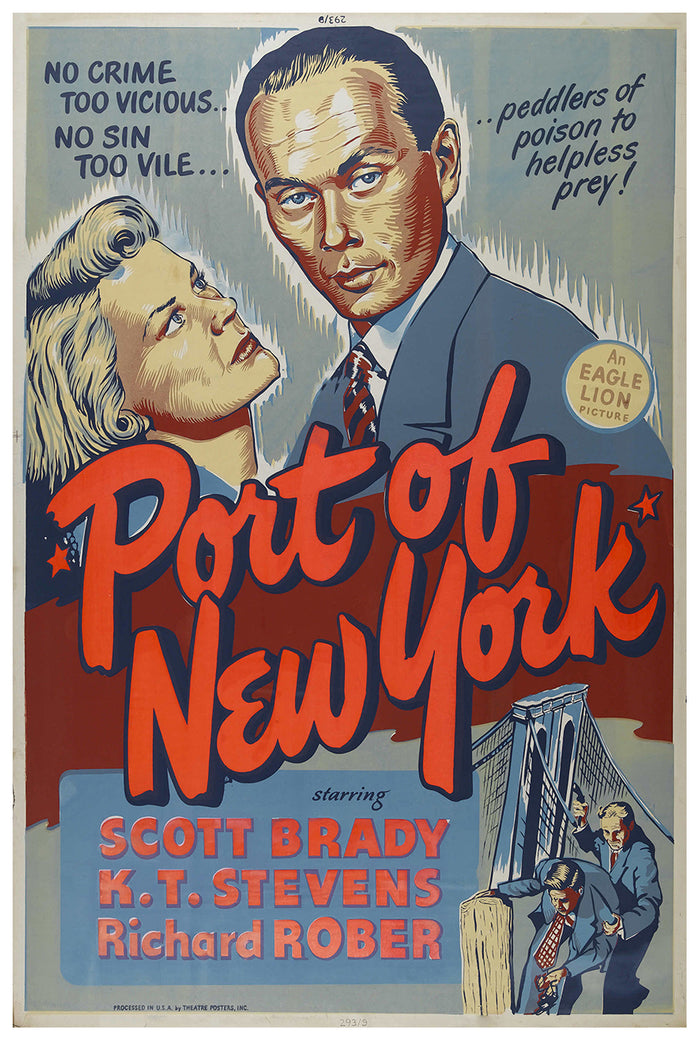 Port of New York 1949 - US - v1 - Classsic Movie Poster