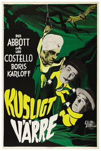 Abbott and Costello Meet the Killer 1949 - Sweden - v1 - Classic Movie Poster