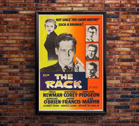 The Rack 1956 - Paul Newman - US (2) - Classic Movie Poster