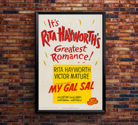 My Gal Sal 1942 - Rita Hayworth - US (2) - Classic Movie Poster