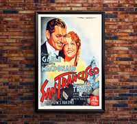 San Francisco 1936 - France - v1 - Classic Movie Poster