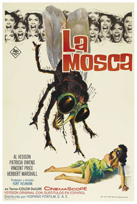 The Fly 1958 - Spain - v1 - Classic Movie Poster