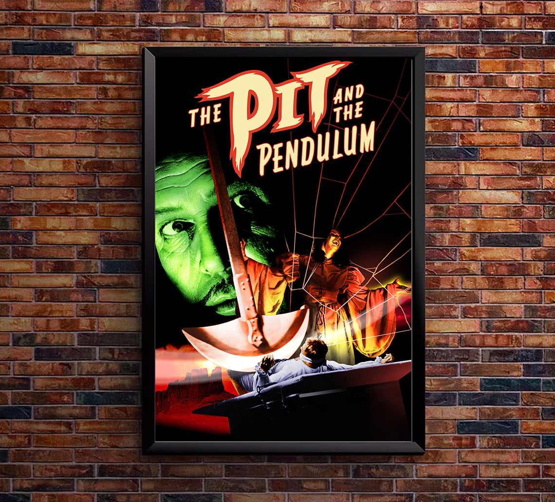 Pit and the Pendulum 1961 - US - v2 - Classic Movie Poster