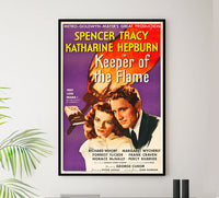 Keeper of the Flame 1943 - US - v3 - Classic Movie Poster