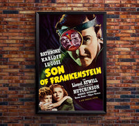 Son of Frankenstein 1939 - US - v2 - Classic Movie Poster