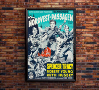 Northwest Passage 1940 - Denmark - v1 - Classic Movie Poster