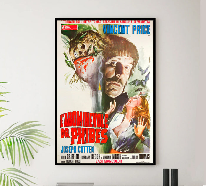 The Abominable Dr. Phibes 1971 - Italy - v1 - Classic Movie Poster
