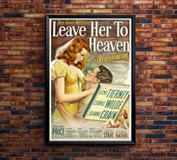 Leave Her to Heaven 1945 - US - v1 - Classic Movie Poster