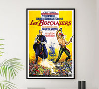 The Buccaneer 1958 - France - v1 - Classsic Movie Poster