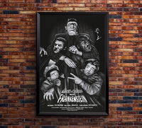 Bud Abbott Lou Costello Meet Frankenstein 1948 - US - v11 - Classic Movie Poster