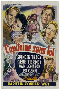 Plymouth Adventure 1952 - Belgium - v1 - Classic Movie Poster