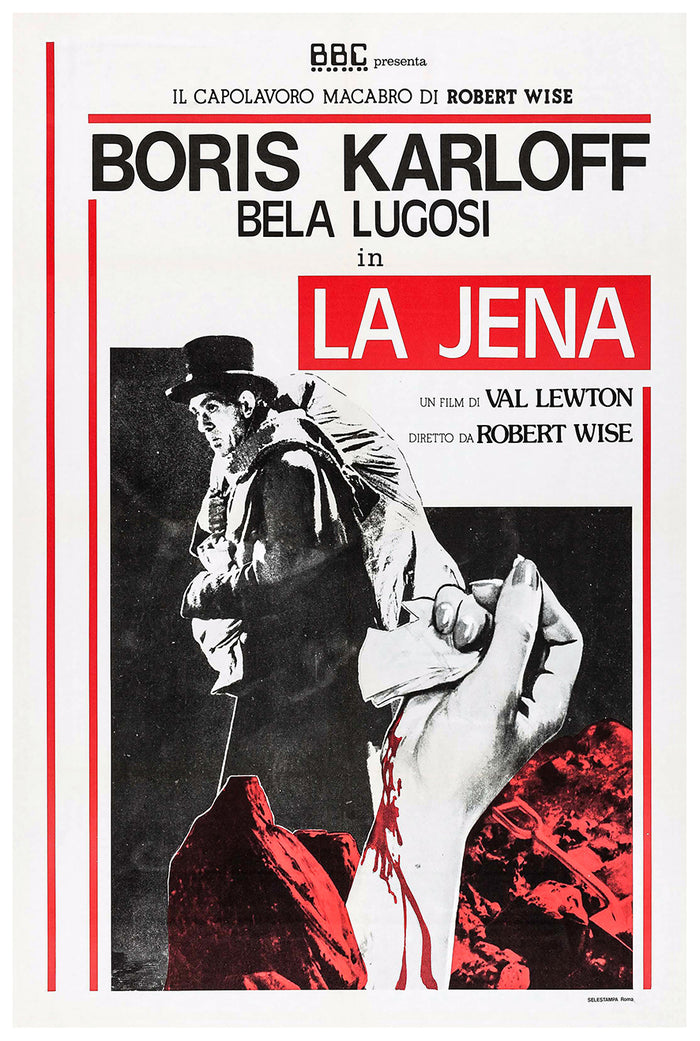 The Body Snatcher 1945 - Italy - v1 - Classic Movie Poster