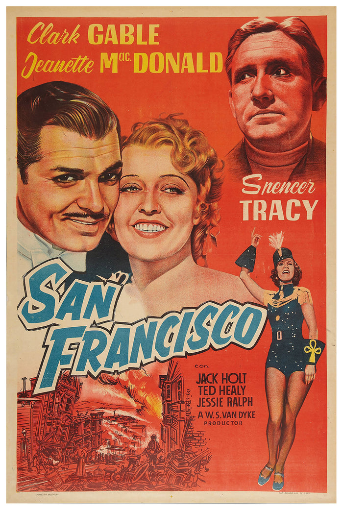 San Francisco 1936 - US - v4 - Classic Movie Poster