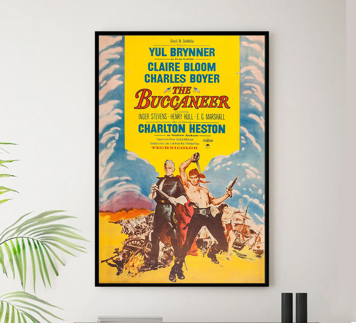 The Buccaneer 1958 - US - v2 - Classsic Movie Poster