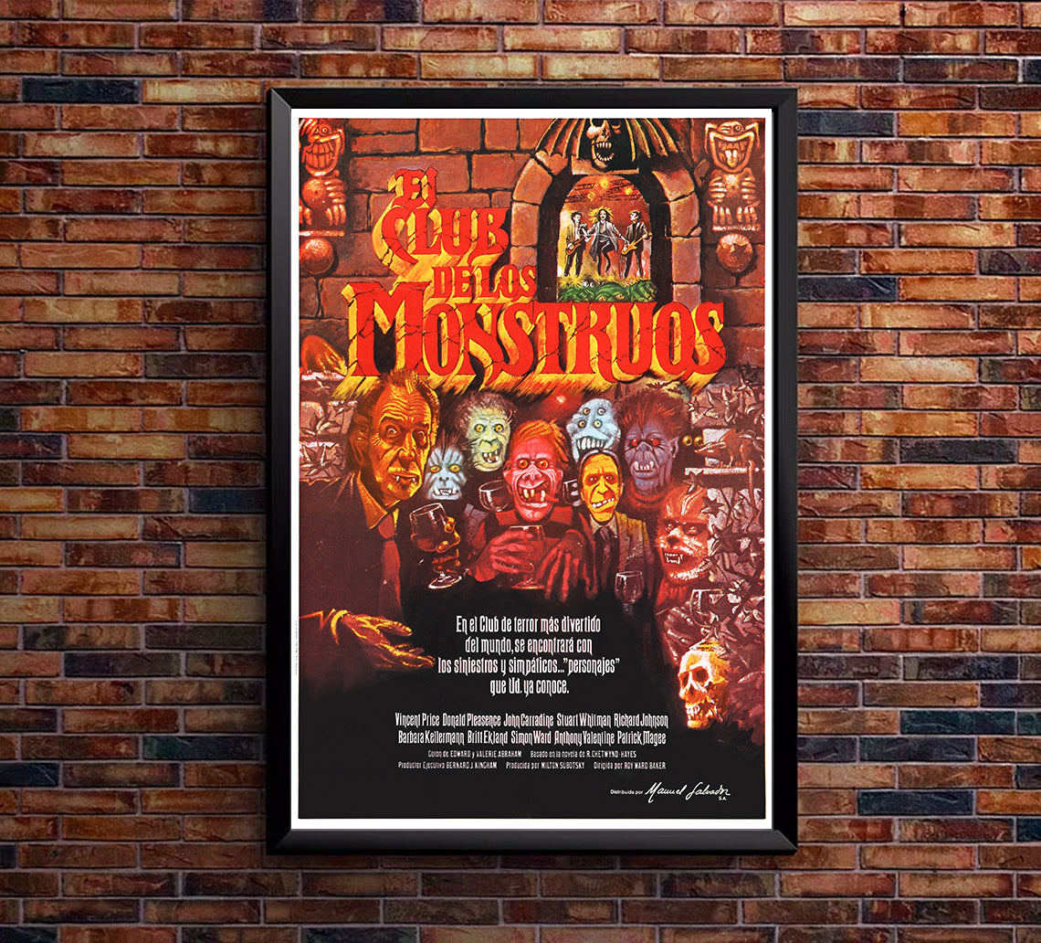 The Monster Club 1981 - Spain - v1 - Classic Movie Poster