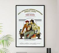 The Sting 1973 - Paul Newman - US (2) - Classic Movie Poster