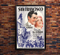 San Francisco 1936 - Sweden - v1 - Classic Movie Poster