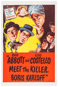 Abbott and Costello Meet the Killer 1949 - US - v3 - Classic Movie Poster