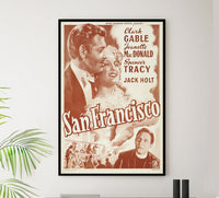 San Francisco 1936 - Belgium - v1 - Classic Movie Poster