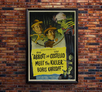 Abbott and Costello Meet the Killer 1949 - US - v1 - Classic Movie Poster