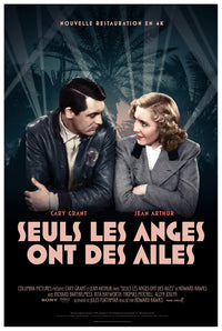 Only Angels Have Wings 1939 - Rita Hayworth - France (2) - Classic Movie Poster