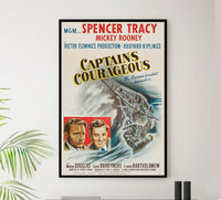 Captains Courageous 1937 - US - v5 - Classic Movie Poster