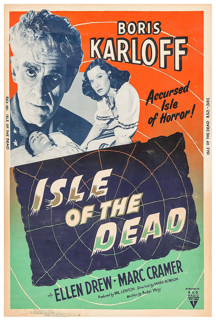 Isle of the Dead 1945 - US - v4 - Classic Movie Poster
