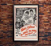 Abbott and Costello Meet Dr. Jekyll and Mr. Hyde 1953 - US - v5 - Classic Movie Poster