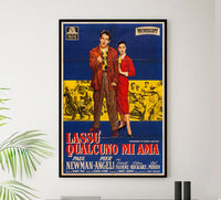 Somebody Up There Likes Me 1956 - Paul Newman - Italy - Classic Movie Poster