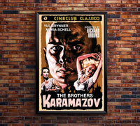 The Brothers Karamazov 1958 - Spain - v3 - Classsic Movie Poster