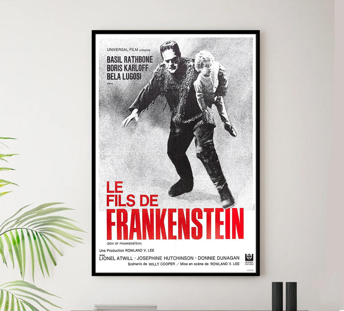 Son of Frankenstein 1939 - France - v2 - Classic Movie Poster